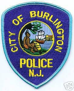 Burlington Police (New Jersey)
Thanks to apdsgt for this scan.
Keywords: city of