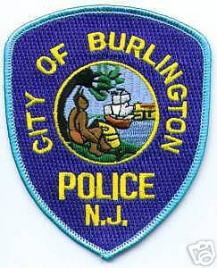 Burlington Police (New Jersey)
Thanks to apdsgt for this scan.
Keywords: city of