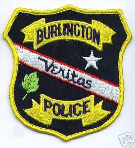 Burlington Police (Wisconsin)
Thanks to apdsgt for this scan.
