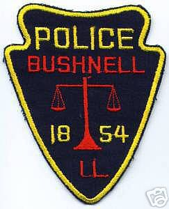 Bushnell Police (Illinois)
Thanks to apdsgt for this scan.
