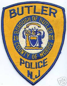 Butler Police (New Jersey)
Thanks to apdsgt for this scan.
County: Morris
Keywords: borough of