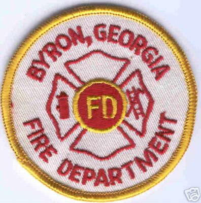 Byron Fire Department
Thanks to Brent Kimberland for this scan.
Keywords: georgia fd