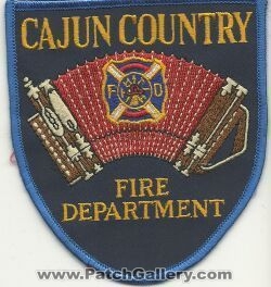 Cajun Country Fire Department (Louisiana)
Thanks to Mark Hetzel Sr. for this scan.
Keywords: dept. fd