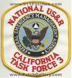 California Task Force 3 National USAR (California)
Thanks to Mark Hetzel Sr. for this scan.
Keywords: urban search and & rescue federal emergency management agency fema