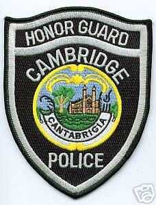 Cambridge Police Honor Guard (Massachusetts)
Thanks to apdsgt for this scan.
