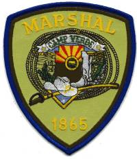 Camp Verde Marshal (Arizona)
Thanks to BensPatchCollection.com for this scan.
