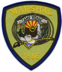 Camp Verde Marshal (Arizona)
Thanks to BensPatchCollection.com for this scan.

