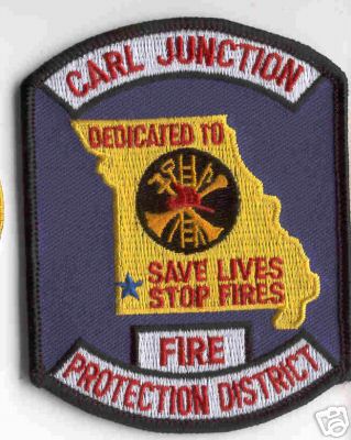 Carl Junction Fire Protection District
Thanks to Brent Kimberland for this scan.
Keywords: missouri