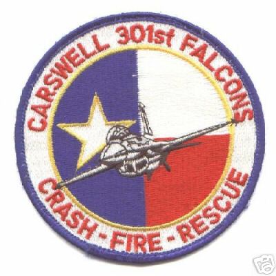 Carswell 301st Falcons Crash Fire Rescue
Thanks to Jack Bol for this scan.
Keywords: texas cfr arff aircraft air force base afb usaf