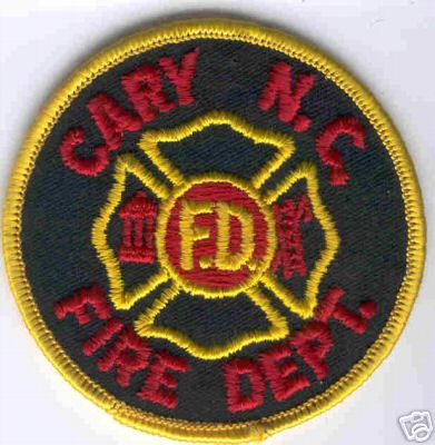 Cary Fire Dept
Thanks to Brent Kimberland for this scan.
Keywords: north carolina department