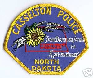 Casselton Police
Thanks to apdsgt for this scan.
Keywords: north dakota