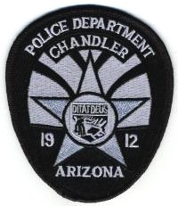 Chandler Police Department (Arizona)
Thanks to BensPatchCollection.com for this scan.
