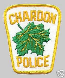 Chardon Police (Ohio)
Thanks to apdsgt for this scan.
