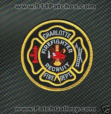 Charlotte Fire Department FireFighter Recruit (North Carolina)
Thanks to Paul Howard for this scan.
Keywords: dept.