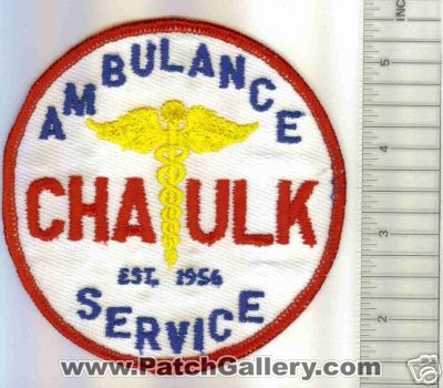 Chaulk Ambulance Service (Massachusetts)
Thanks to Mark C Barilovich for this scan.
Keywords: ems