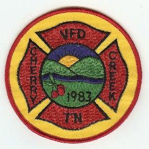 Cherry Creek VFD
Thanks to PaulsFirePatches.com for this scan.
Keywords: tennessee volunteer fire department