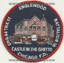 Chicago Fire Department Engine 84 Truck 51 Battalion 18 (Illinois)
Thanks to Mark Hetzel Sr. for this scan.
Keywords: dept. cfd c.f.d. englewood