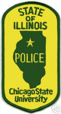 Chicago State University Police (Illinois)
Thanks to Jason Bragg for this scan.
Keywords: state of