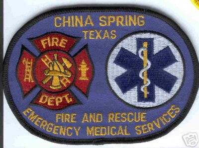 China Spring Fire and Rescue
Thanks to Brent Kimberland for this scan.
Keywords: texas dept department emergency medical services