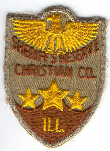 Christian County Sheriff's Reserve
Thanks to Enforcer31.com for this scan.
Keywords: illinois sheriffs