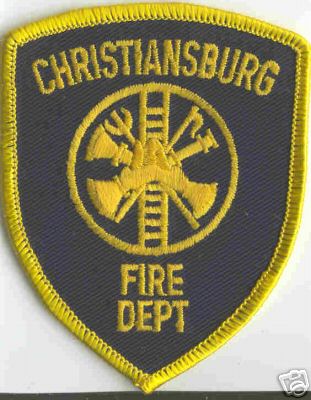 Christiansburg Fire Department (Virginia)
Thanks to Brent Kimberland for this scan. 
Keywords: dept.