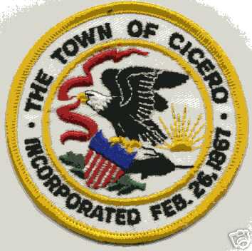 Cicero Police (Illinois)
Thanks to Jason Bragg for this scan.
Keywords: the town of