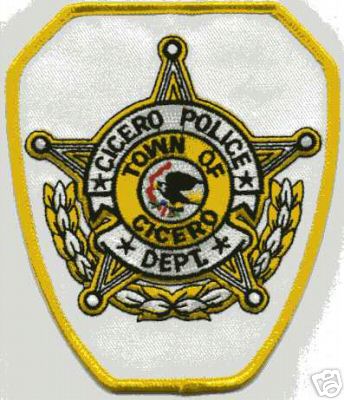 Cicero Police Dept (Illinois)
Thanks to Jason Bragg for this scan.
Keywords: department town of
