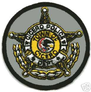 Cicero Police Dept (Illinois)
Thanks to Jason Bragg for this scan.
Keywords: department town of