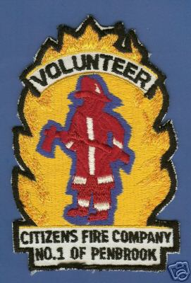 Citizens Fire Company No 1 of Penbrook
Thanks to PaulsFirePatches.com for this scan.
Keywords: pennsylvania number volunteer