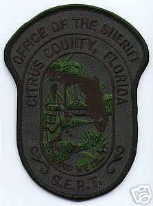 Citrus County Sheriff S.E.R.T. (Florida)
Thanks to apdsgt for this scan.
Keywords: office of the sert
