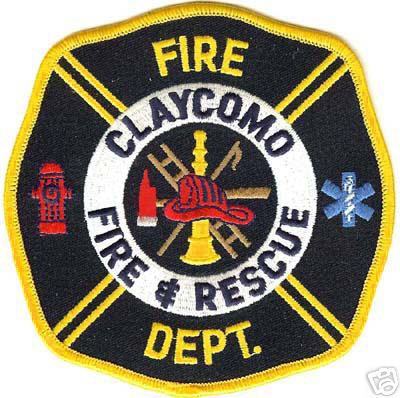 Claycomo Fire Dept
Thanks to Conch Creations for this scan.
Keywords: missouri department and & rescue