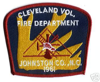 Cleveland Volunteer Fire Department (North Carolina)
Thanks to Mark Stampfl for this scan.
Keywords: vol. dept. johnston co. county n.c.