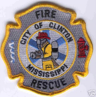 Clinton Fire Rescue
Thanks to Brent Kimberland for this scan.
Keywords: mississippi city of
