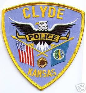 Clyde Police (Kansas)
Thanks to apdsgt for this scan.
