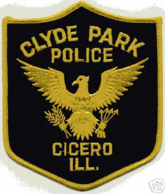 Clyde Park Police (Illinois)
Thanks to Jason Bragg for this scan.
Keywords: cicero