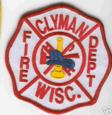 Clyman Fire Dept
Thanks to Brent Kimberland for this scan.
Keywords: wisconsin department