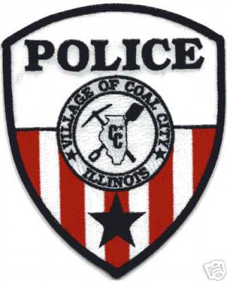 Coal City Police (Illinois)
Thanks to Jason Bragg for this scan.
Keywords: village of