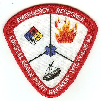 Coastal Eagle Point Refinery Emergency Response
Thanks to PaulsFirePatches.com for this scan.
Keywords: new jersey fire westville
