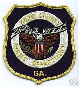 Cobb County Police Department (Georgia)
Thanks to apdsgt for this scan.
