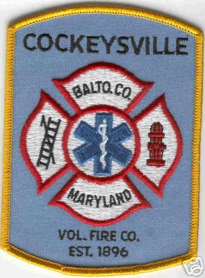Cockeysville Vol Fire Co
Thanks to Brent Kimberland for this scan.
Keywords: maryland volunteer company