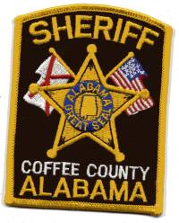 Coffee County Sheriff (Alabama)
Thanks to BensPatchCollection.com for this scan.
