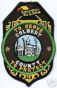 Colbert County Sheriff (Alabama)
Thanks to apdsgt for this scan.
