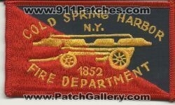 Cold Spring Harbor Fire Department (New York)
Thanks to Mark Hetzel Sr. for this scan.
Keywords: dept. n.y.