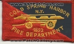Cold Spring Harbor Fire Department (New York)
Thanks to Mark Hetzel Sr. for this scan.
Keywords: dept. n.y.