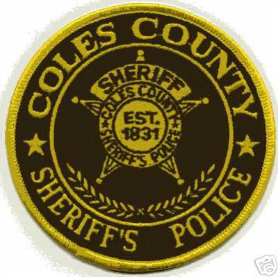 Coles County Sheriff's Police (Illinois)
Thanks to Jason Bragg for this scan.
Keywords: sheriffs