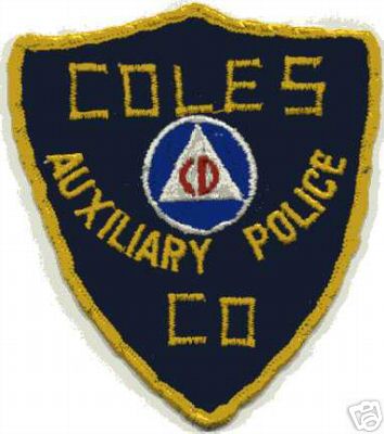 Coles Auxiliary Police (Illinois)
Thanks to Jason Bragg for this scan.
