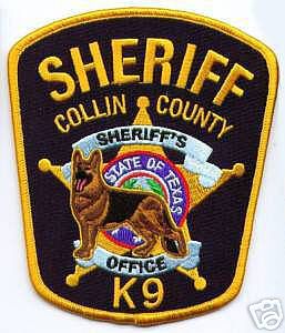 Collin County Sheriff's Office K-9 (Texas)
Thanks to apdsgt for this scan.
Keywords: k9 sheriffs