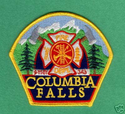 Columbia Falls Fire Dept
Thanks to PaulsFirePatches.com for this scan.
Keywords: montana department