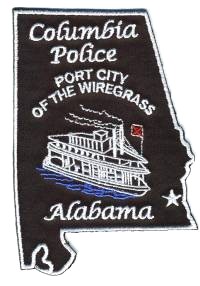 Columbia Police (Alabama)
Thanks to BensPatchCollection.com for this scan.

