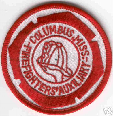 Columbus Firefighters' Auxiliary
Thanks to Brent Kimberland for this scan.
Keywords: mississippi